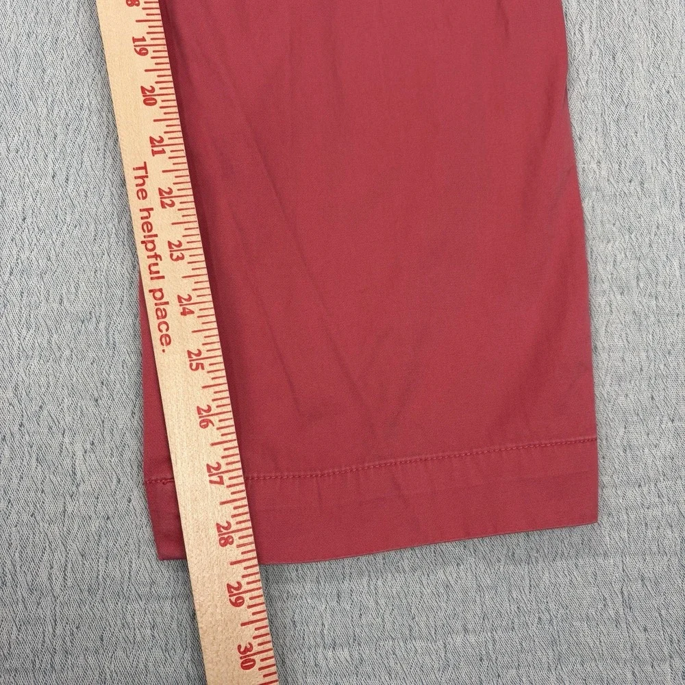 Vintage Polo Ralph Lauren Preston Pant 100% Cotton 36x30 RED‎